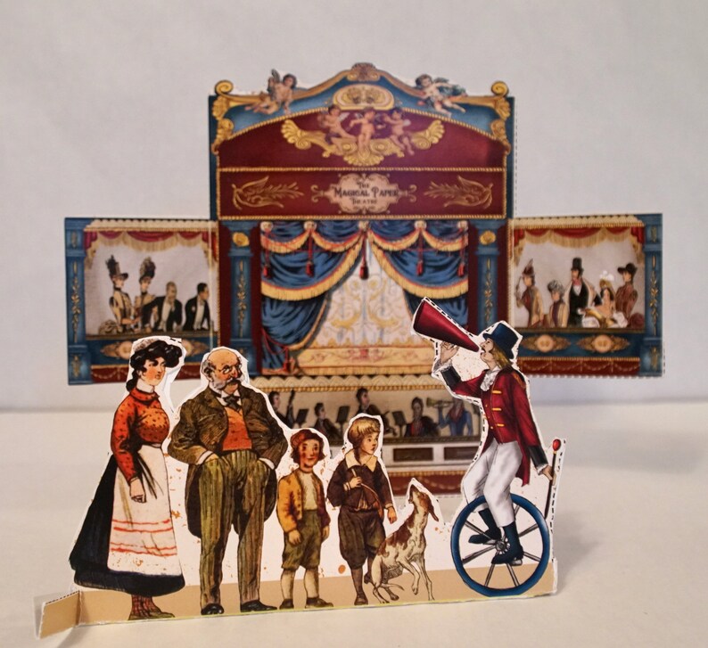 Back in Stock The Magical Paper Theatre Mini Model image 4