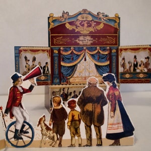 Back in Stock The Magical Paper Theatre Mini Model image 3