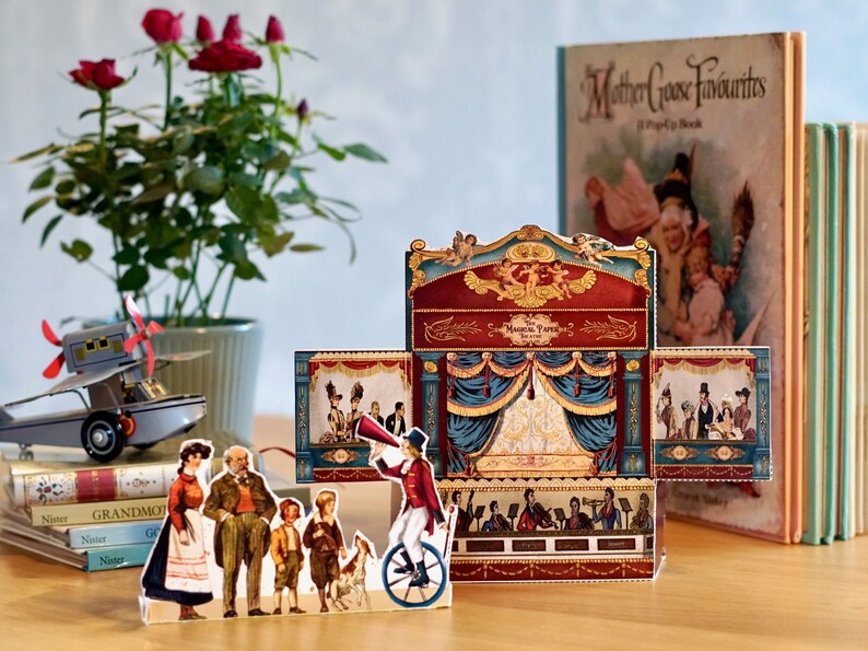 Back in Stock The Magical Paper Theatre Mini Model image 1