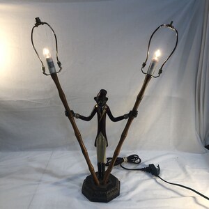 Bellhop clearance monkey lamp