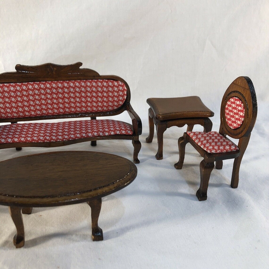 Vintage Hobby Lobby 7 Piece Dollhouse Miniature Living room Etsy