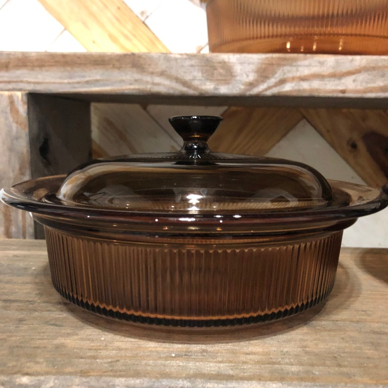 Visions Cookware Casserole Dish Sizes 24oz 1qt or 2.5qt Etsy