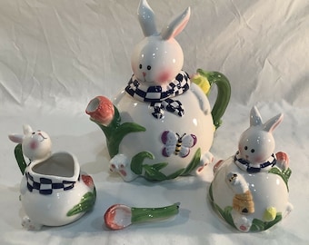 Easter Tea Set | Etsy