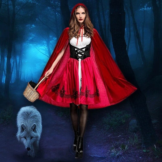 Classic Little Red Riding Hood Costume adult Costume - Etsy New Zealand