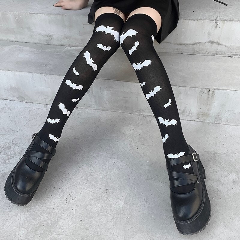 Goth Socks - Etsy