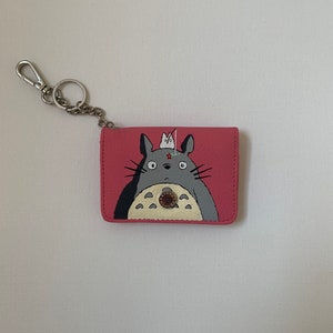 Handbemalte Geldbörse im Disney-Stil Studio Ghibli