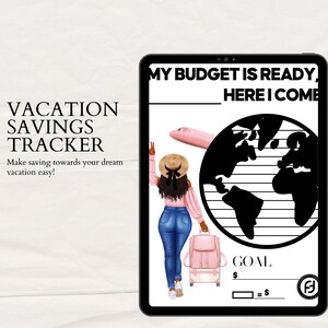 Vacation Savings Tracker, Dave Ramsey, Savings,  Credit Card Debt Tracker, Student Loan Tracker, Debt Payoff