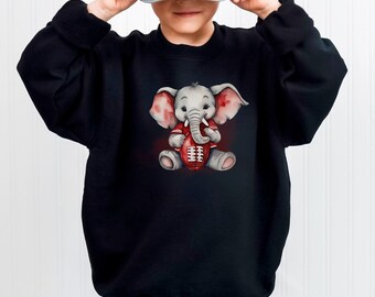 Sweat-shirt de football éléphant pour enfant