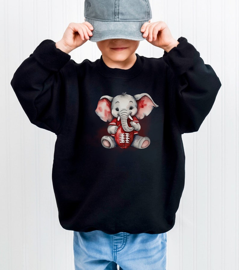 Sweat-shirt de football éléphant pour enfant image 1