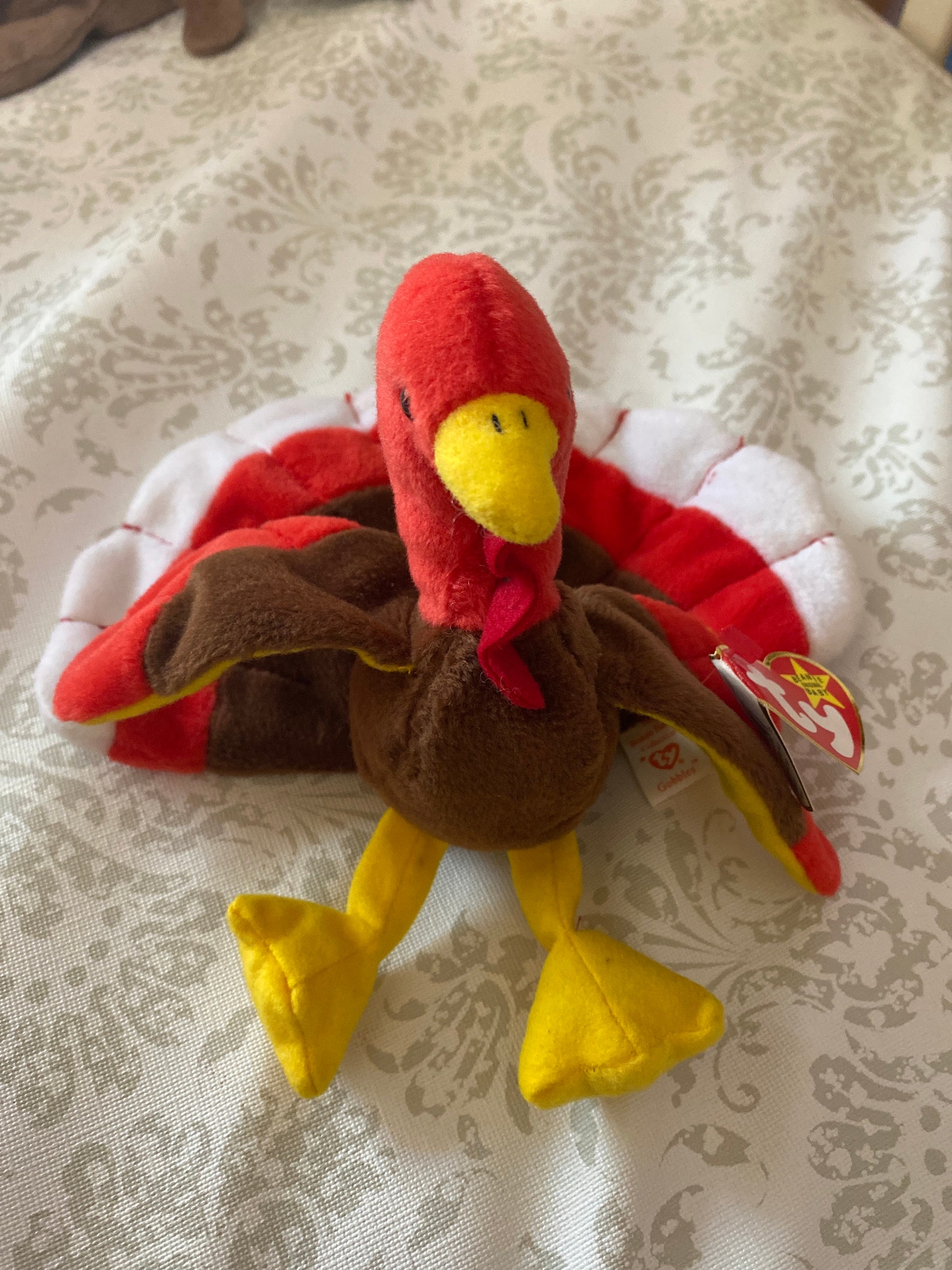Gobbles Beanie Baby 1st Edition Etsy UK