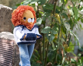 Foc der Löwe Amigurumi Häkelanleitung (PDF)