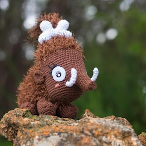 Elephant amigurumi pattern, elephant crochet pattern, Mammoth amigurumi pattern, mammoth crochet pattern, amigurumi elephant pattern