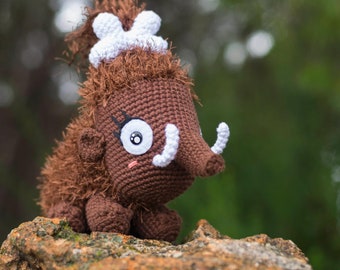 Mammoth Amigurumi Crochet Pattern (PDF Download)