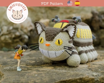 Cat amigurumi pattern PDF Amigudolls