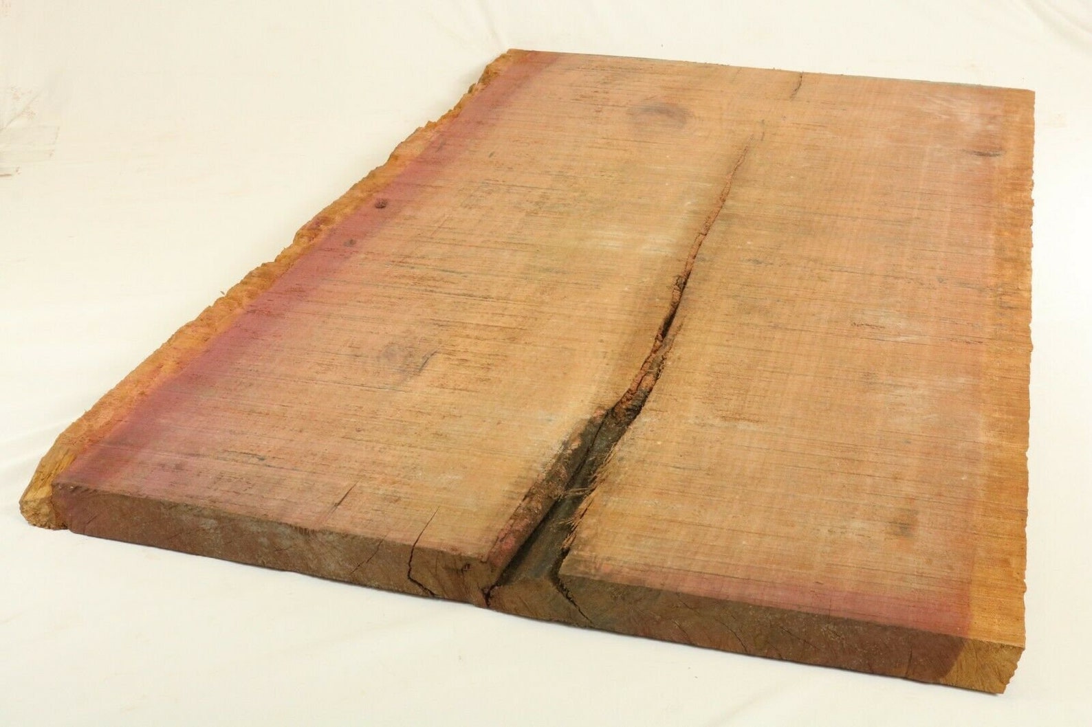 Purpleheart exotic epoxy natural live edge wood slab lumber Etsy