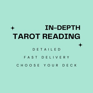 IN DER TIEFE Tarot Lesung | Intuitive Lektüre | schnelle Lieferung | erweiterten Tarot-Lesung