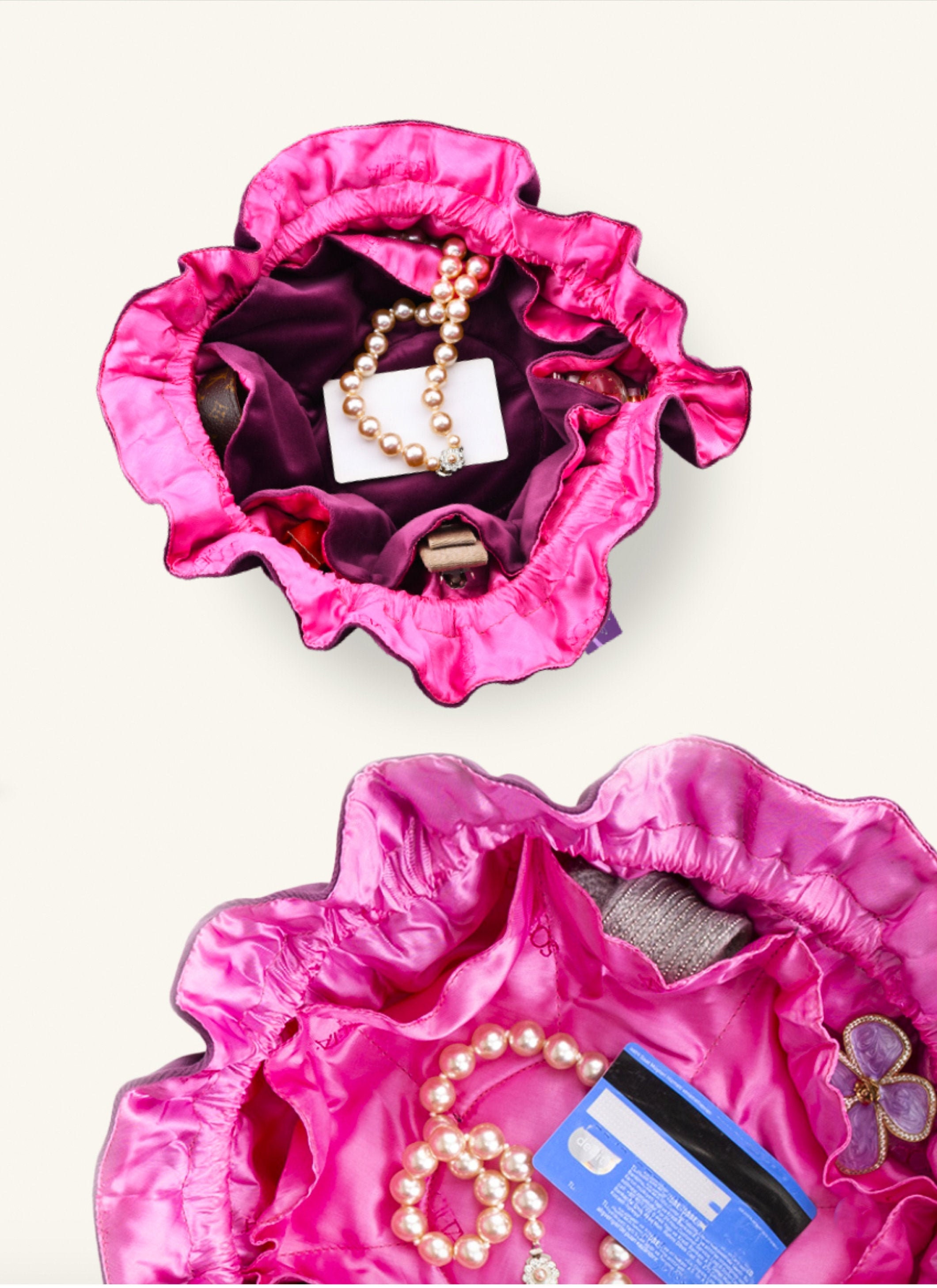 Travel Jewelry Pouch Luxury Jewelry Bag Jewelry Tote Travel Etsy