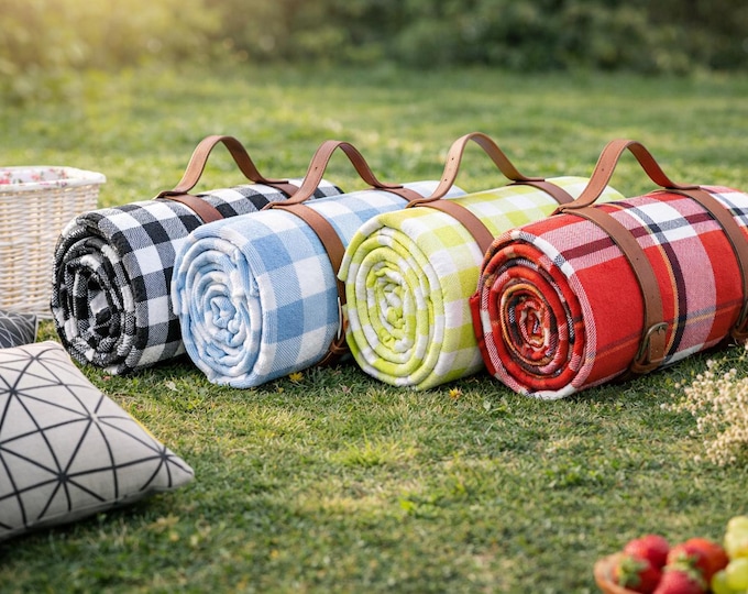 Troffea Picnic Blanket Waterproof, Washable, Beach Blanket, Outdoor Blanket, Camping Blanket