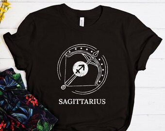Sagittarius Shirt, Sagittarius Zodiac Shirt, Astrology Shirt, Zodiac Sign, Sagittarius Birthday Gift, Sagittarius Gift, Gift For Sagittarius