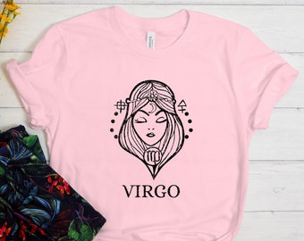 Virgo Shirt, Virgo Zodiac Shirt, Astrology Shirt, Virgo Girl Gift, Virgo Gift, Virgo Birthday Gift, Gift For Virgo, Virgo Tshirt For Her