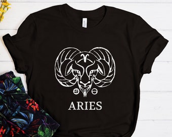 Aries Shirt, Aries Zodiac Shirt, Astrology Shirt, Zodiac Sign, Aries Birthday Gift, Aries Gift, Gift For Aries