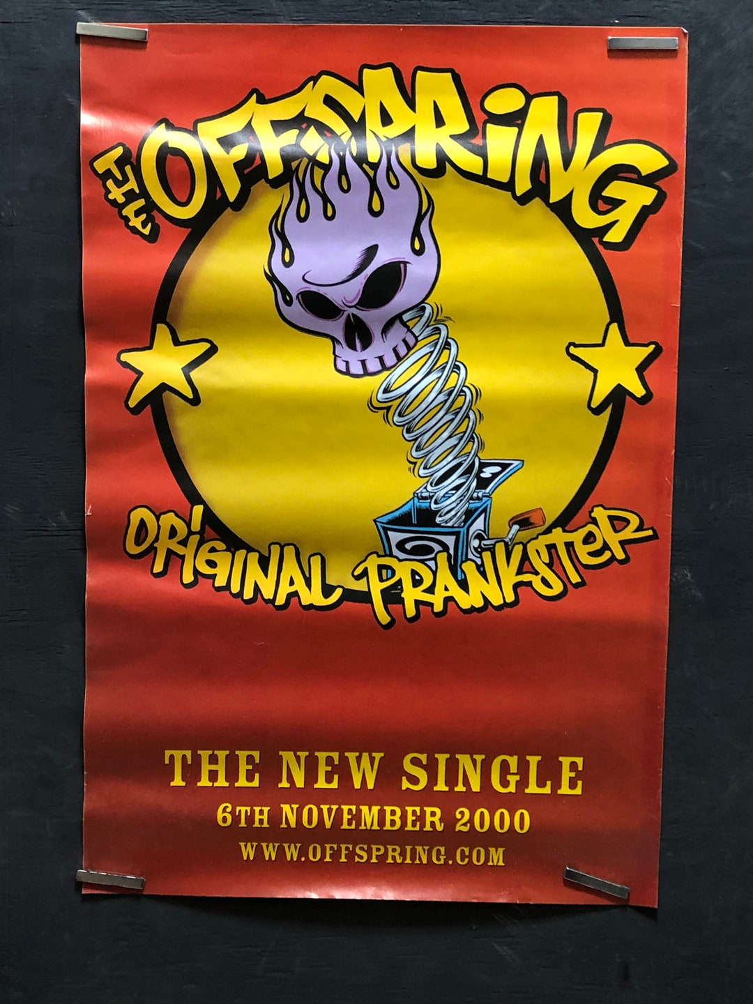 【激レア品】THE OFFSPRING TEXTILE POSTER 激レア品】THE OFFSPRING TEXTILE POSTER - メルカリ