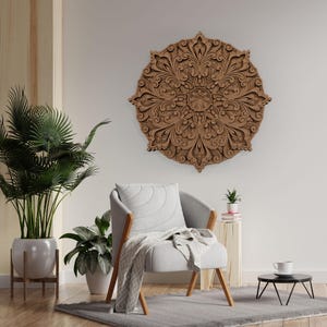 3D Wood Wall Art , Colorful Wall Art , 3D Modern Wall Art , Layered Mandala Art , Abstract Wall Art , 3D Layered Mandala, Wooden Mandala Art