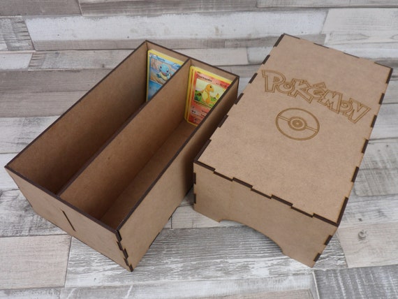 Pokmon Trading Cards Storage Box - 300+ Card Collection - Card Game - Etsy