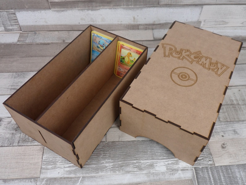 Pokémon Trading Cards Storage Box 300 Card Collection Etsy UK