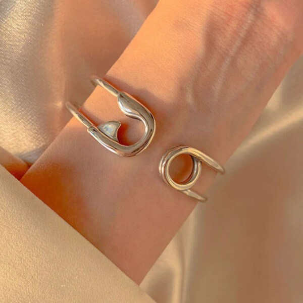 Safety Pin Bracelet Etsy