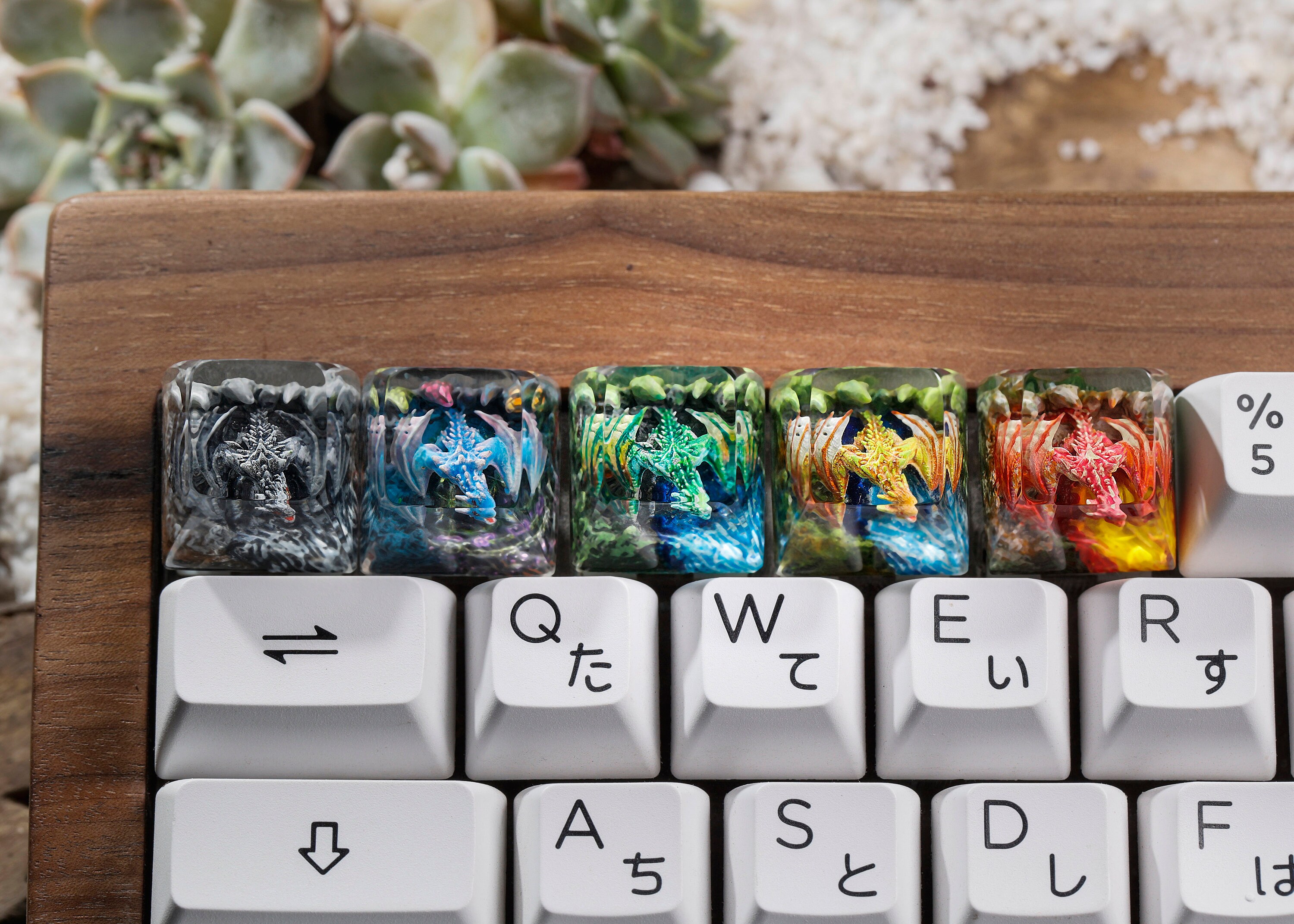 Keycap Dragon Artisan Keycap Keycap Resin Keycap Pokemon Etsy
