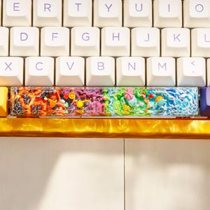 Handmade Resin Artisan Keycap: Anime Kir.by Custom ESC Keycap