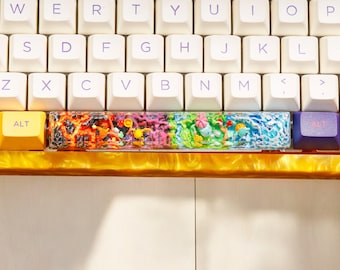 Keycap Chamander-Pikachu-Bulba.saur-Squi.rtle