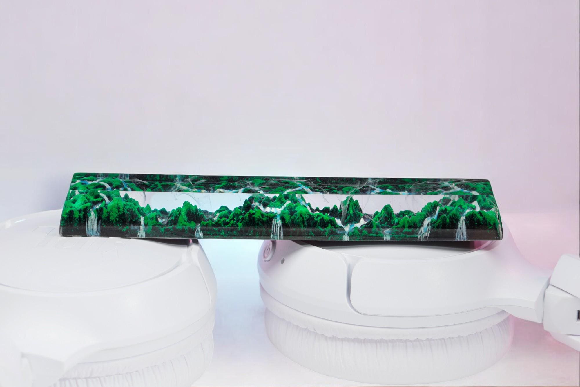 Artisan Keycap Forest, Epoxy Resin Keycap, Spacebar Keycap, Green Keycap, Forest Keycap Set Cherry MX Mechanical Keyboard, Gift For Friend