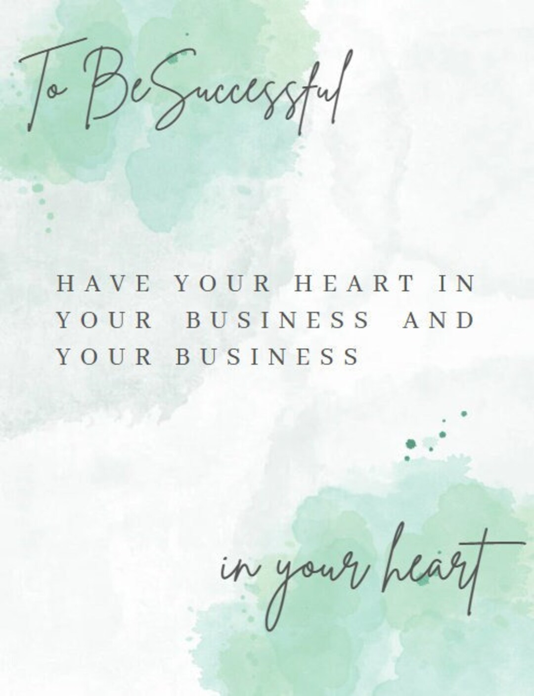 Successful Quote PDF Printable Digital Instant Download - Etsy