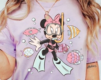 Mouse under the sea PNG, Mouse Summer Sublimation Design png, Sublimation file