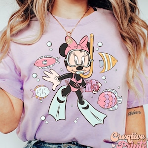 Mouse under the sea PNG, Mouse Summer Sublimation Design png, Sublimation file