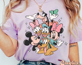 Mouse and Friends Sublimation PNG, Magical Png, Mouse Tshirt Sublimation file