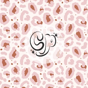 Boho Pink Cheetah seamless pattern, Leopard Seamless file, Pink leopard digital pattern
