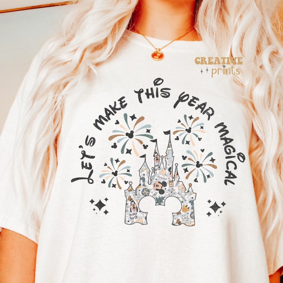 Magical New Year’s Sublimation Design Png, Mouse Sublimation Design, New Years tshirt design png