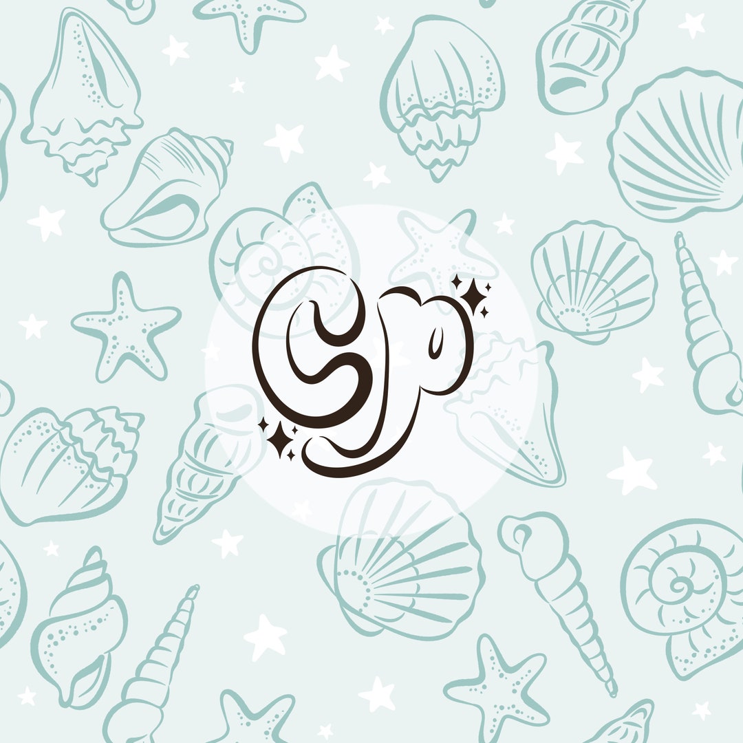 Simple Summer Seashells Seamless File, Summer Seamless Pattern for ...