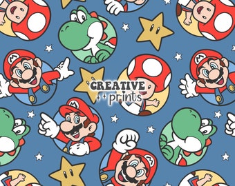 Cartoon Seamless Pattern for Boys, Video Game Seamless File, Seamless ...