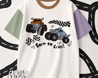 Monster Trucks Sublimation PNG, Cars Png, Boys Tshirt Sublimation file