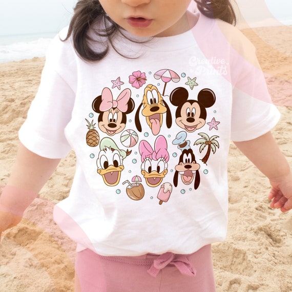 Summer Mouse Friends Sublimation Design PNG, Summer Tshirt Design PNG, Magical Summer Sublimation