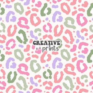 Summer cheetah seamless repeat pattern, Seamless animal cheetah print for fabric sublimation