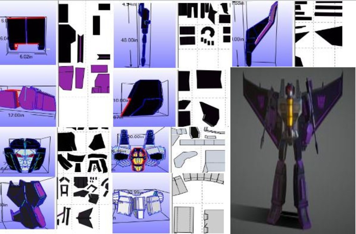 transformers pepakura files transformers pepakura files