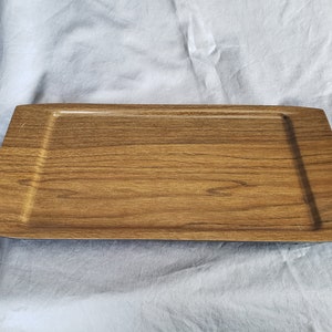 Pyrex Rectangular Serving Tray With Handles Pyrex Ware 6069T Faux Wood