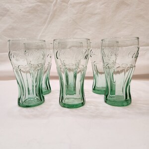 Small Collectible Glassware Coca-Cola Shot Fountain Glass Cup