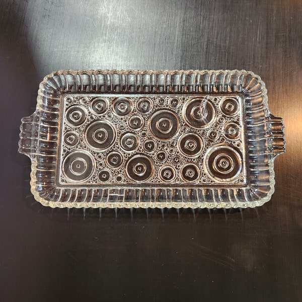Snack Tray Glass Etsy