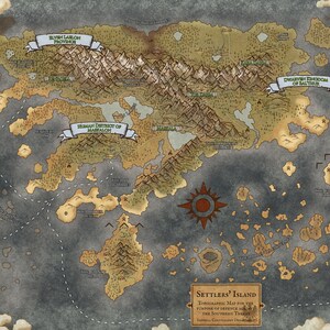 REGION/WORLD - custom digital tabletop RPG fantasy map
